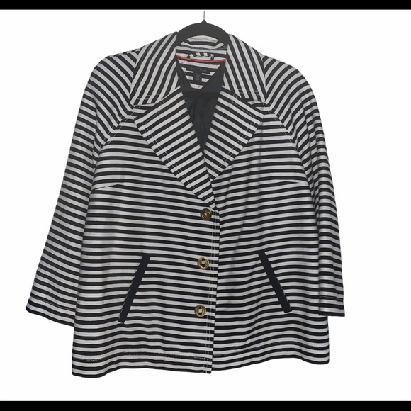 Striped Spring Coat - Picture 1 of 7